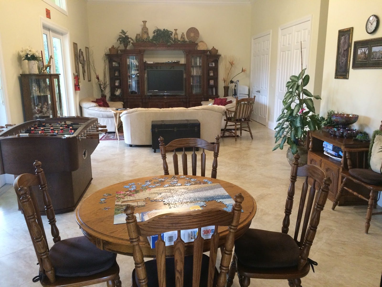 Dining and living room at Bear Country Living