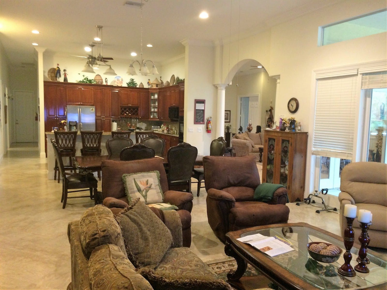 Common living area at Bear Country Living
